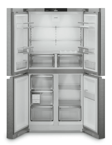 4-drzwiowa chłodziarko-zamrażarka French Door z systemem EasyTwist-Ice Msdd 9012 pure NoFrost