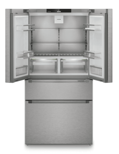 Chłodziarko-zamrażarka French Door z 2 szufladami zamrażalnika i kostkarką IceMaker MBsddi 9524 plus BioFresh NoFrost