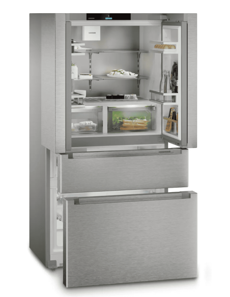 Chłodziarko-zamrażarka French Door z 2 szufladami zamrażalnika i kostkarką IceMaker MBsddi 9524 plus BioFresh NoFrost