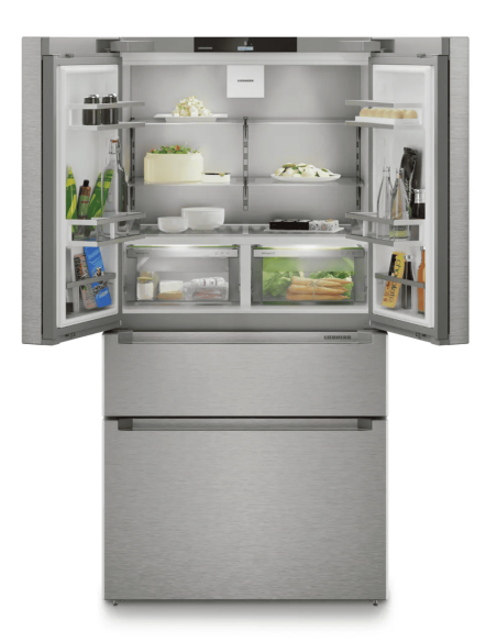 Chłodziarko-zamrażarka French Door z 2 szufladami zamrażalnika i kostkarką IceMaker MBsddi 9524 plus BioFresh NoFrost