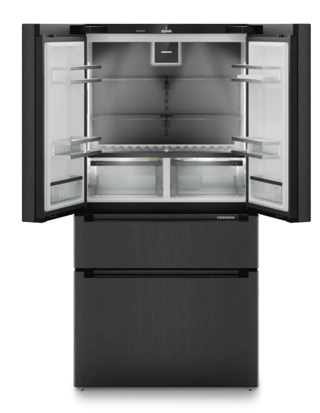 Chłodziarko-zamrażarka French Door z 2 szufladami zamrażalnika, kostkarką IceMaker i systemem InfinitySpring MBbsdi 9556