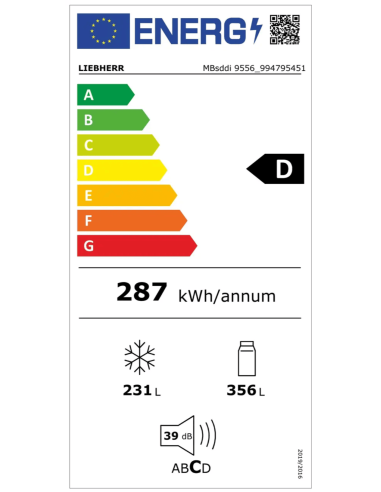 Chłodziarko-zamrażarka French Door z 2 szufladami zamrażalnika, kostkarką IceMaker i systemem InfinitySpring MBsddi 9556 prime