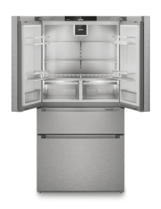 Chłodziarko-zamrażarka French Door z 2 szufladami zamrażalnika, kostkarką IceMaker i systemem InfinitySpring MBsddi 9556 prime 2