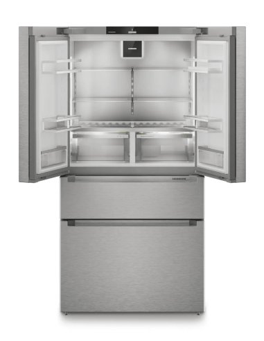 Chłodziarko-zamrażarka French Door z 2 szufladami zamrażalnika, kostkarką IceMaker i systemem InfinitySpring MBsddi 9556 prime