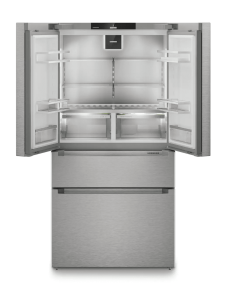 Chłodziarko-zamrażarka French Door z 2 szufladami zamrażalnika, kostkarką IceMaker i systemem InfinitySpring MBsddi 9556 prime