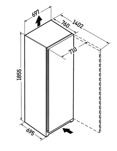 Zamrażarka wolnostojąca z systemem NoFrost FNd 7227 plus