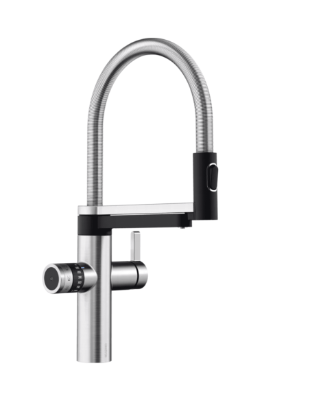 Bateria BLANCO EVOL-S Pro Soda powłoka PVD Steel