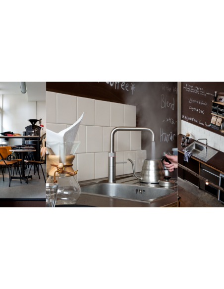 QUOOKER FUSION Square VAQ PRO3 – jednouchwytowa bateria  z funkcją wrzącej wody (100°C)