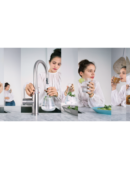 QUOOKER FUSION Square VAQ PRO3 z CUBE